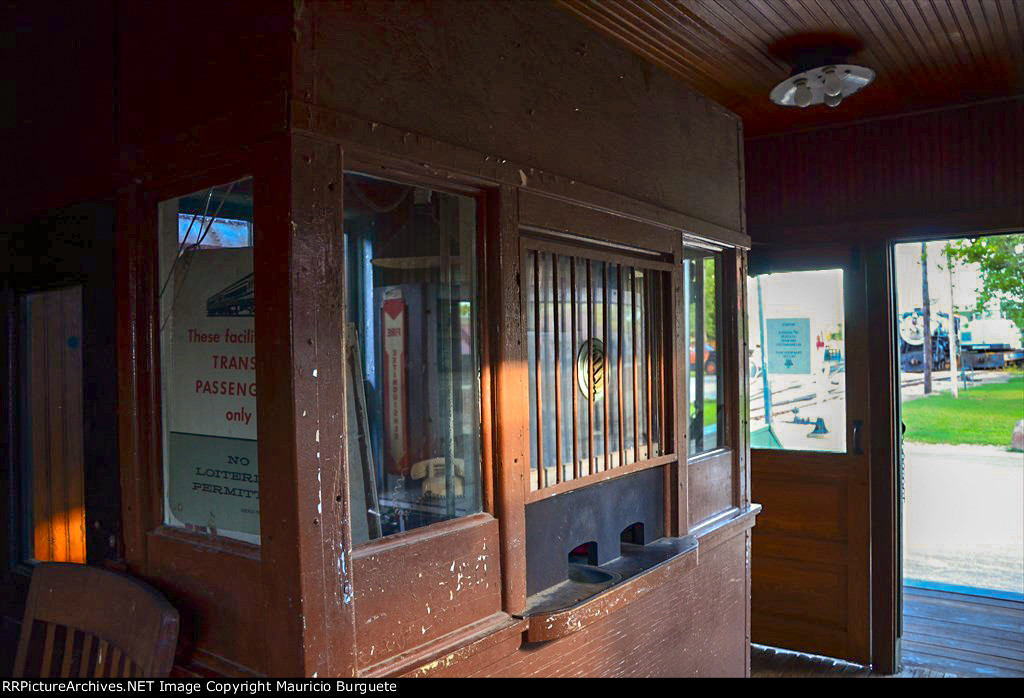 Inside the Station - Illinois Railway Museum